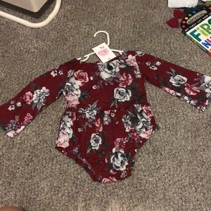 NWT Floral Boutique Romper